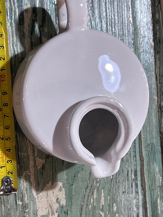 Antique Baby Invalid Feeder Cup Ironstone Hall 1708 - The Mustard Seed Collection, The Seed