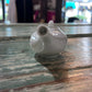 Antique Baby Invalid Feeder Cup Ironstone Pottery Air Holes