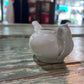 Antique Baby Invalid Feeder Cup Ironstone Pottery Air Holes