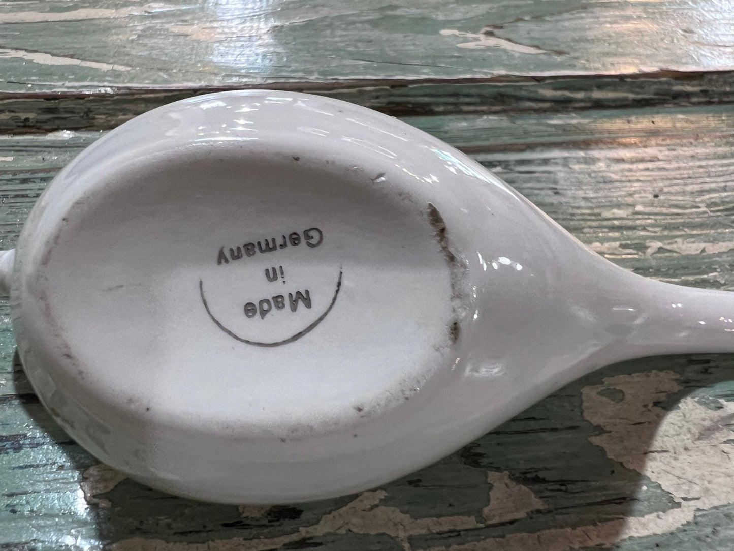 Antique Baby Invalid Feeder Cup Porcelain Made in Germany white