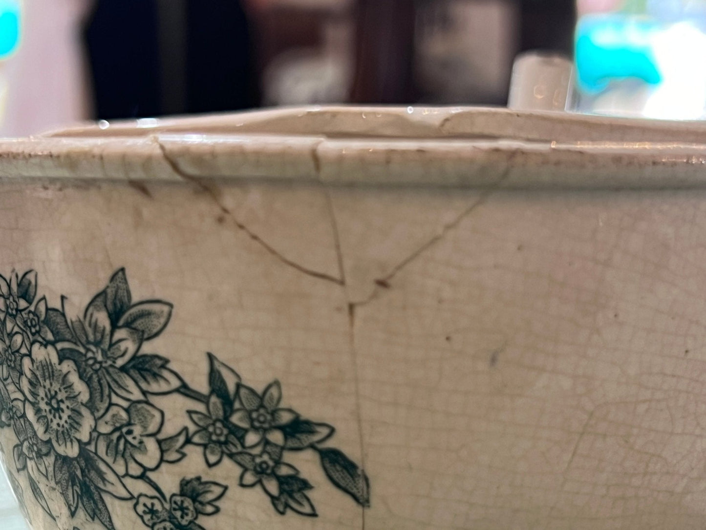 Antique Baby Invalid Feeder Cup Repairs and Crazing - The Mustard Seed Collection, The Seed