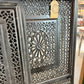Antique Cast Iron Fireplace Insert Grill Plate - The Mustard Seed Collection, The Seed