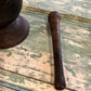 Antique Cast Iron Mortar & Pestle