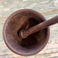 Antique Cast Iron Mortar & Pestle