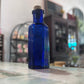 Antique Cobalt Blue Apothecary Poison Bottle
