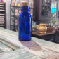 Antique Cobalt Blue Apothecary Poison Bottle