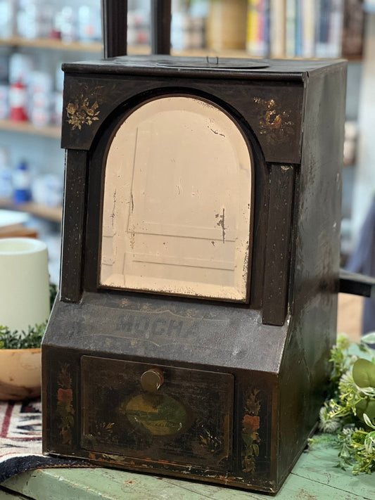 Antique Coffee Bin - The Mustard Seed Collection, The Seed