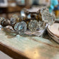 Antique Crystal Door Knob Set - The Mustard Seed Collection, The Seed