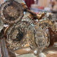 Antique Crystal Door Knob Set - The Mustard Seed Collection, The Seed