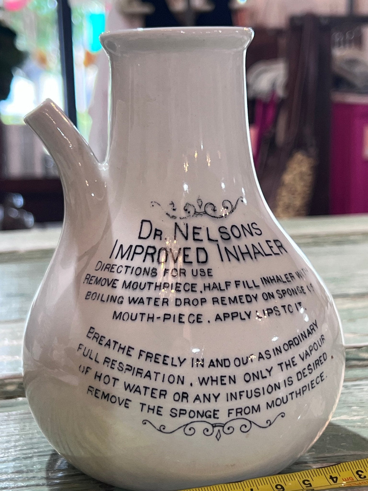 Antique Dr Nelson’s Improved Inhaler - The Mustard Seed Collection, The Seed