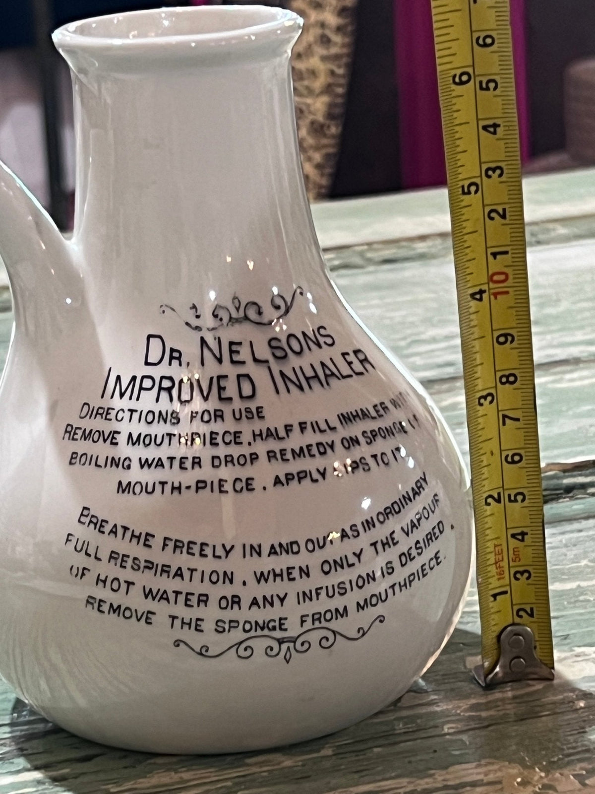 Antique Dr Nelson’s Improved Inhaler - The Mustard Seed Collection, The Seed