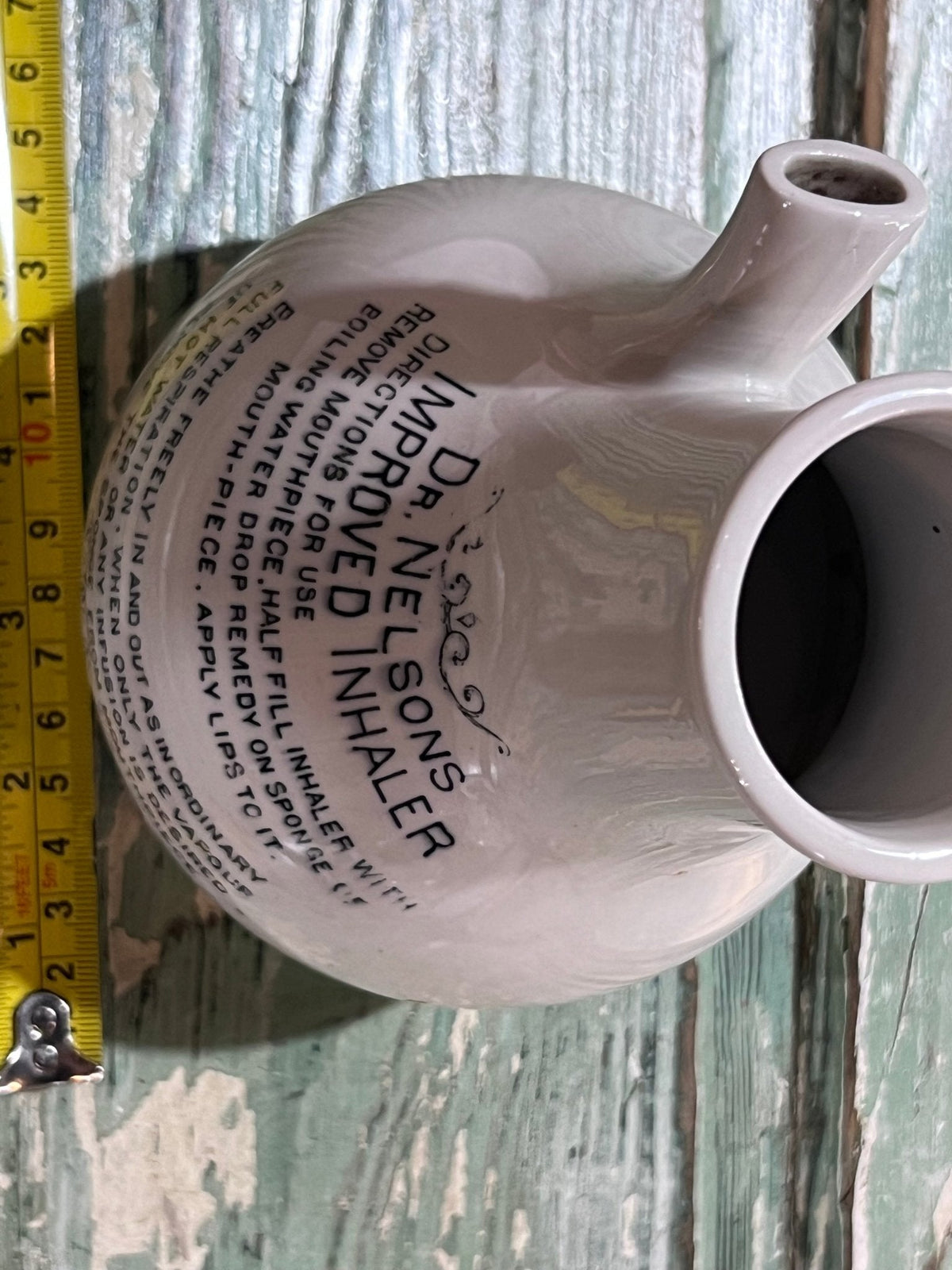 Antique Dr Nelson’s Improved Inhaler - The Mustard Seed Collection, The Seed