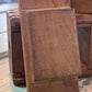 Antique Dual Wheat Bushell Butter Mold with Scraper