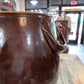 Antique Early Brown Batter Jug w handle - The Mustard Seed Collection, The Seed