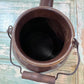 Antique Early Brown Batter Jug w handle - The Mustard Seed Collection, The Seed
