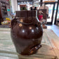 Antique Early Brown Batter Jug w handle - The Mustard Seed Collection, The Seed