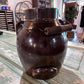 Antique Early Brown Batter Jug w handle - The Mustard Seed Collection, The Seed