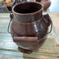 Antique Early Brown Batter Jug w handle - The Mustard Seed Collection, The Seed