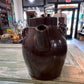 Antique Early Brown Batter Jug w handle - The Mustard Seed Collection, The Seed