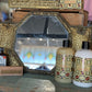 Antique Mens Dressing Octagonal Mirror - The Mustard Seed Collection, The Seed