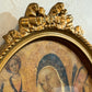 Antique Oval Framed Decoupage of the Virgin Mary - The Mustard Seed Collection, The Seed