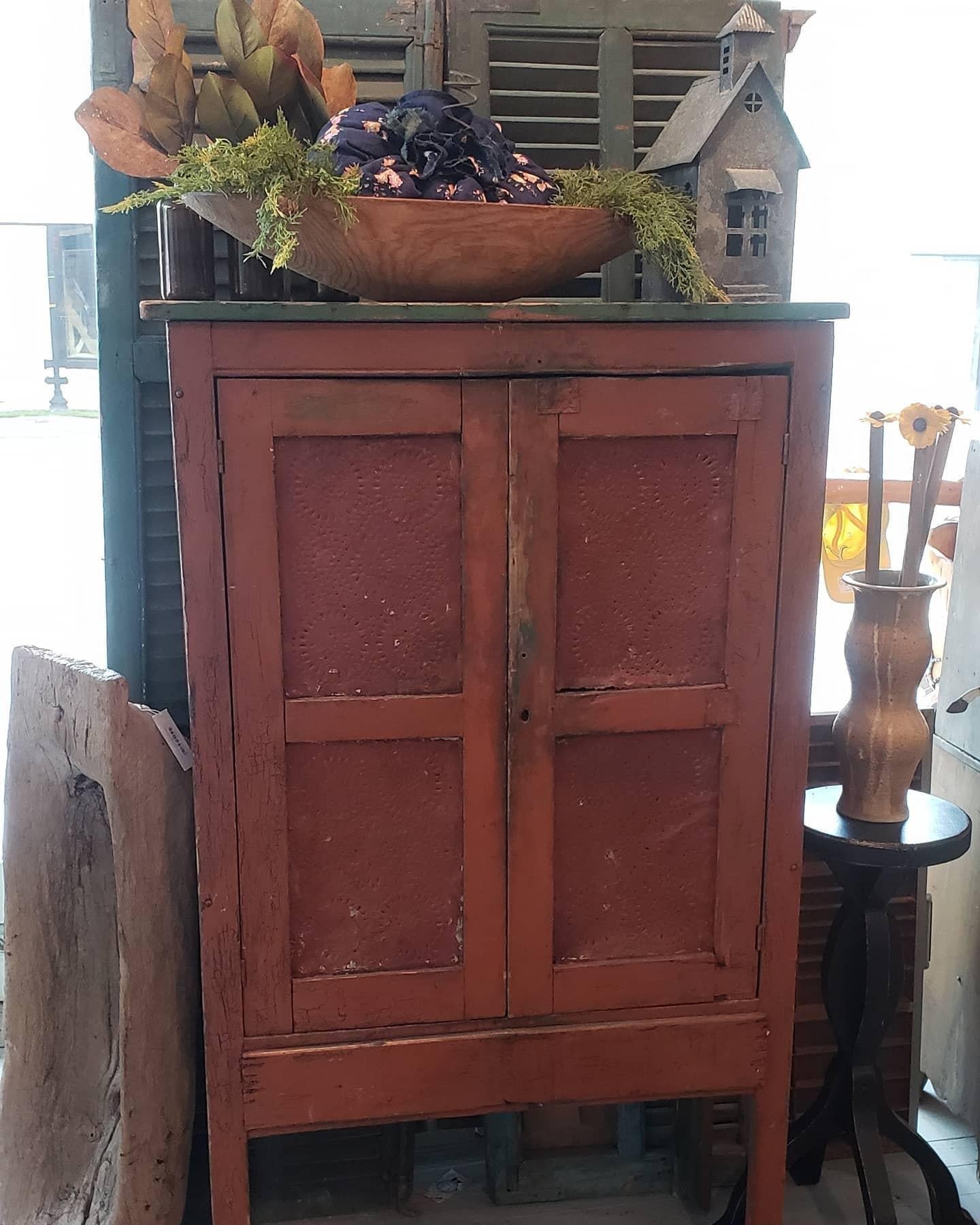 Antique Primitive 1800's Southern Pie Safe - The Mustard Seed Collection, The Seed