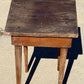 Antique Primitive Side Table Peg Nails - The Mustard Seed Collection, The Seed