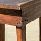 Antique Primitive Side Table Peg Nails - The Mustard Seed Collection, The Seed