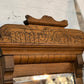 Antique Quarter Sawn Oak Pier Mirror & Hall Tree - The Mustard Seed Collection, The Seed
