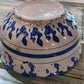 Antique Sponge ware Batter Bowl - The Mustard Seed Collection, The Seed