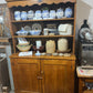 Antique Stepback/Setback Cupboardcupboard