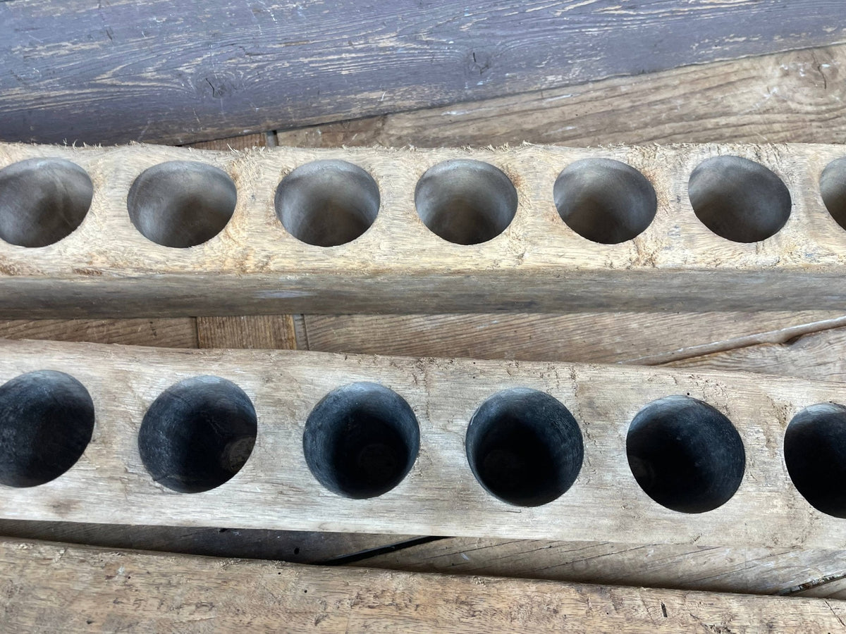Antique Sugar Mold-12 Hole Original-Alamo - The Mustard Seed Collection, The Seed