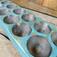 Antique Sugar Mold-Turquoise-26 holes - The Mustard Seed Collection, The Seed