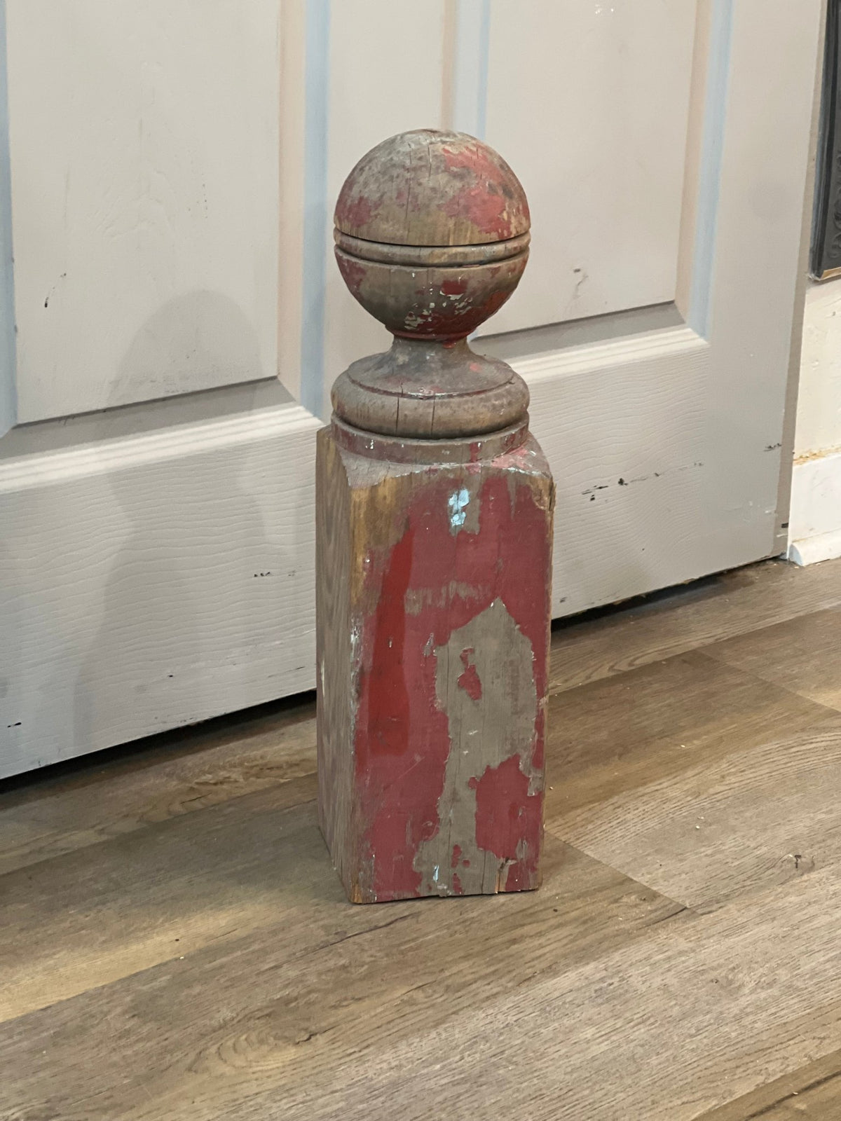 Antique Turned Wood Ball Newel Post Finial – Architectural Salvagesalvage