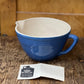 Antique Uhl Pottery Co. Egyptian Blue Batter Bowl with Spout &amp; Handle - No. 38 - The Mustard Seed Collection, The Seed