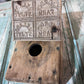 Antique Wood 4 Square Commercial Butter Press - The Mustard Seed Collection, The Seed