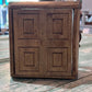 Antique Wood Brass 4 Square Commercial Butter Press - The Mustard Seed Collection, The Seed