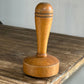 Antique Wooden Darning Mushroom – Vintage Sock & Stocking Mending Tool (4.5" x 2.5")tool