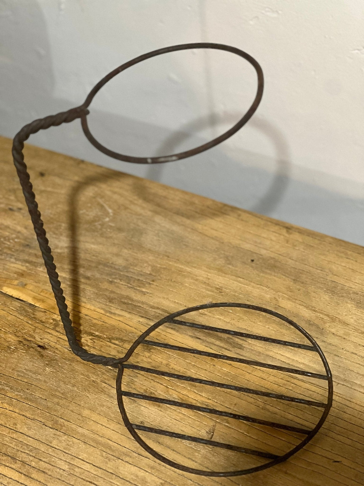 Antique Wrought Iron Stand - The Mustard Seed Collection, The Seed
