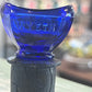Antique Wyeth Blue Eye Wash Bottle Stopper - The Mustard Seed Collection, The Seed