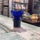 Antique Wyeth Blue Eye Wash Bottle Stopper - The Mustard Seed Collection, The Seed
