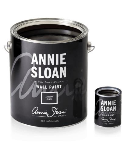 Athenian Black Annie Sloan Wall Paint One Gallon - The Mustard Seed Collection, The Seed