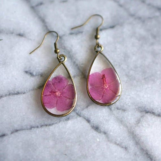 August Birth Flower Earrings - The Mustard Seed Collection, The Seed