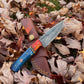 Aurora Blade TK-212 Damascus steel hunting knife by Titan International Knives - The Mustard Seed Collection, The Seed