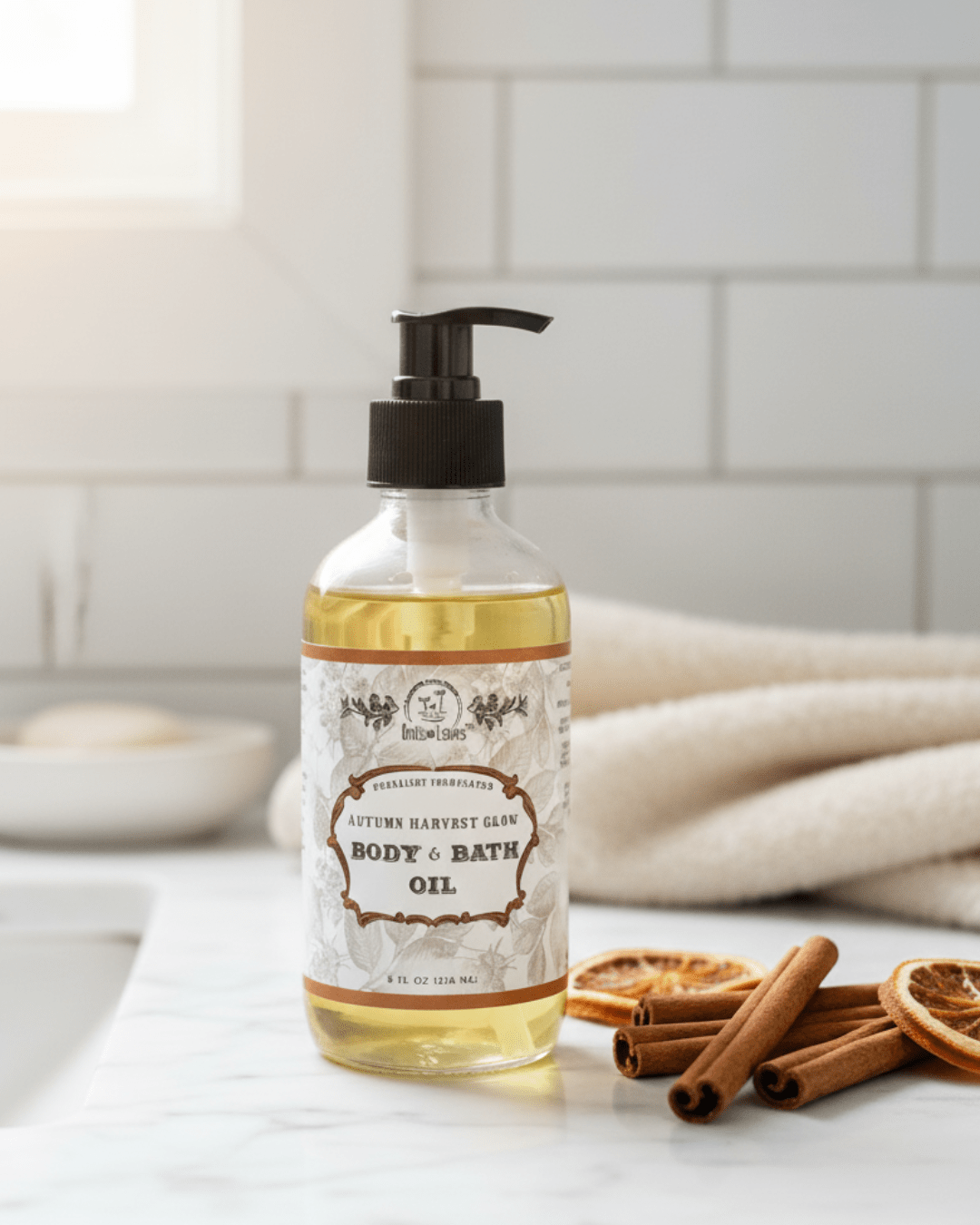 Autumn Harvest Glow Body & Bath Oil - The Mustard Seed Collection, The Seed