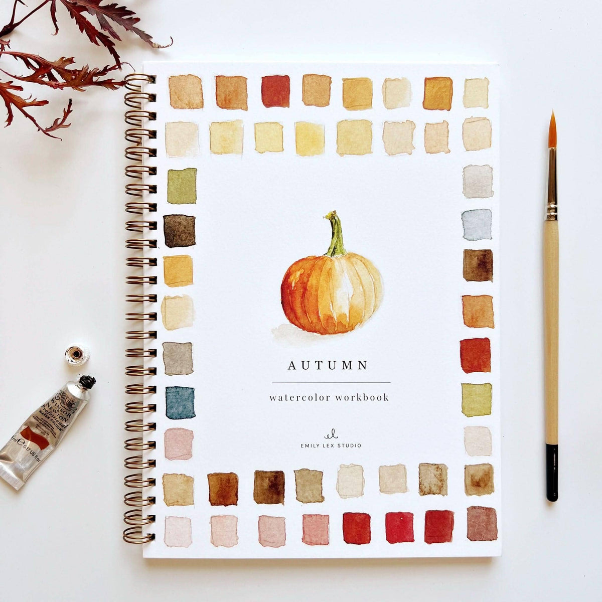 Autumn watercolor workbookcraft