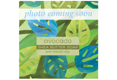 Avocado Clay Wrapped Soap 6.4oz Block - The Mustard Seed Collection, The Seed