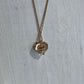 Avon Onyx & Rhinestone Heart Necklace - The Mustard Seed Collection, The Seed