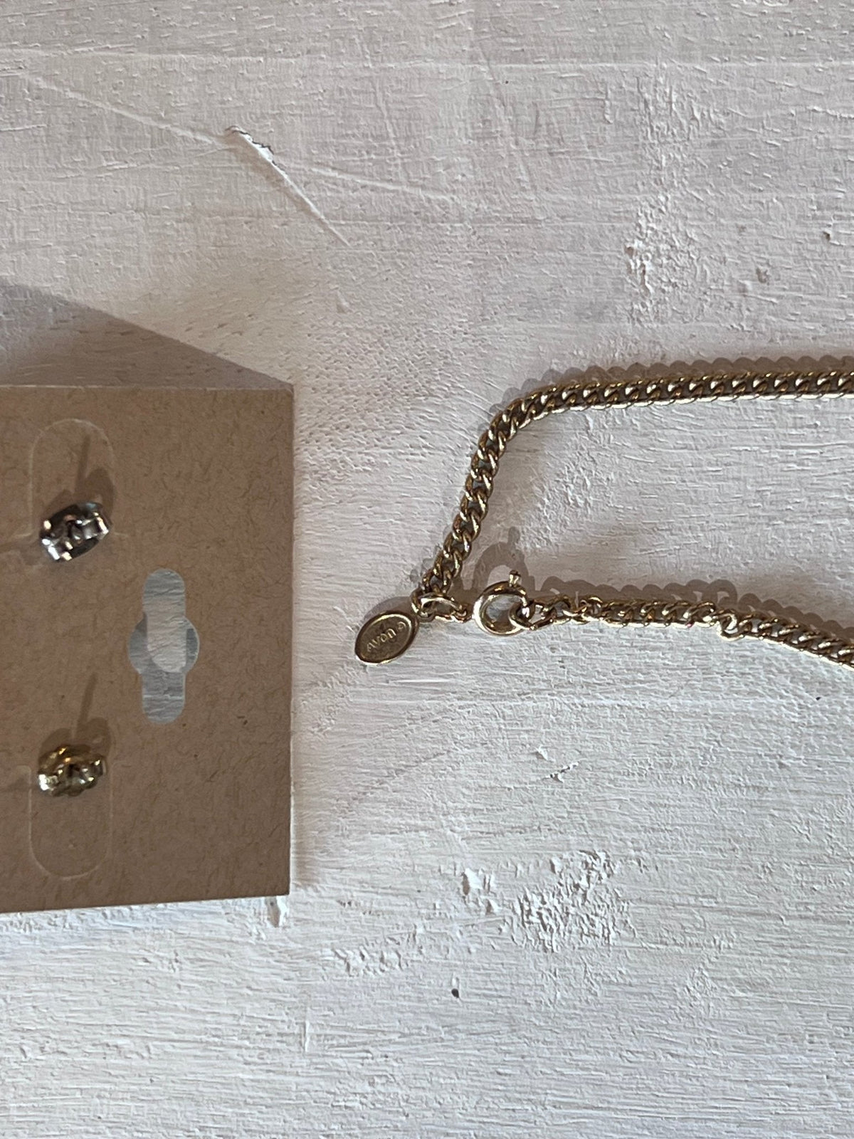 Avon "Sea Swirl" Necklace & Earring Set - The Mustard Seed Collection, The Seed