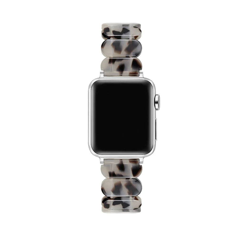 Reese Resin Band for Apple Watch: Chocolate / Fits All Models Posh Tech